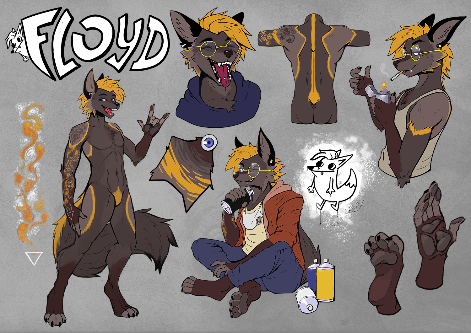 RedFloyd - Ref Sheet