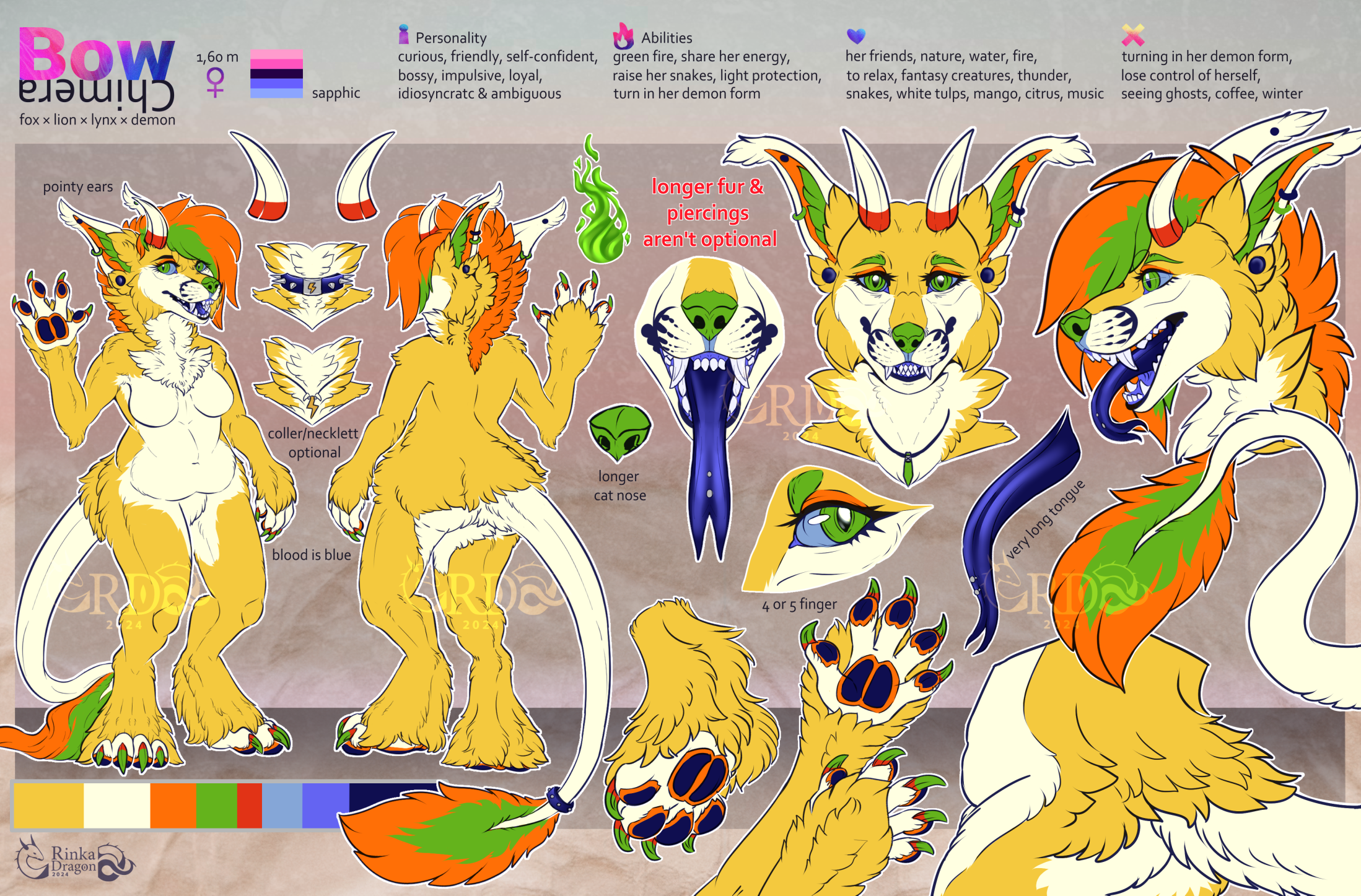 Bow - Fursona
