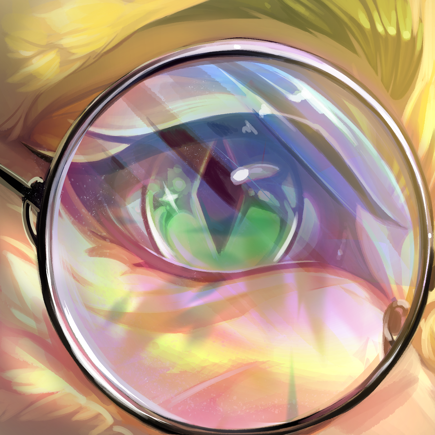 Eye Icon by Datzu mit Brille