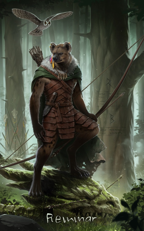 Mein D&D-Gnoll
