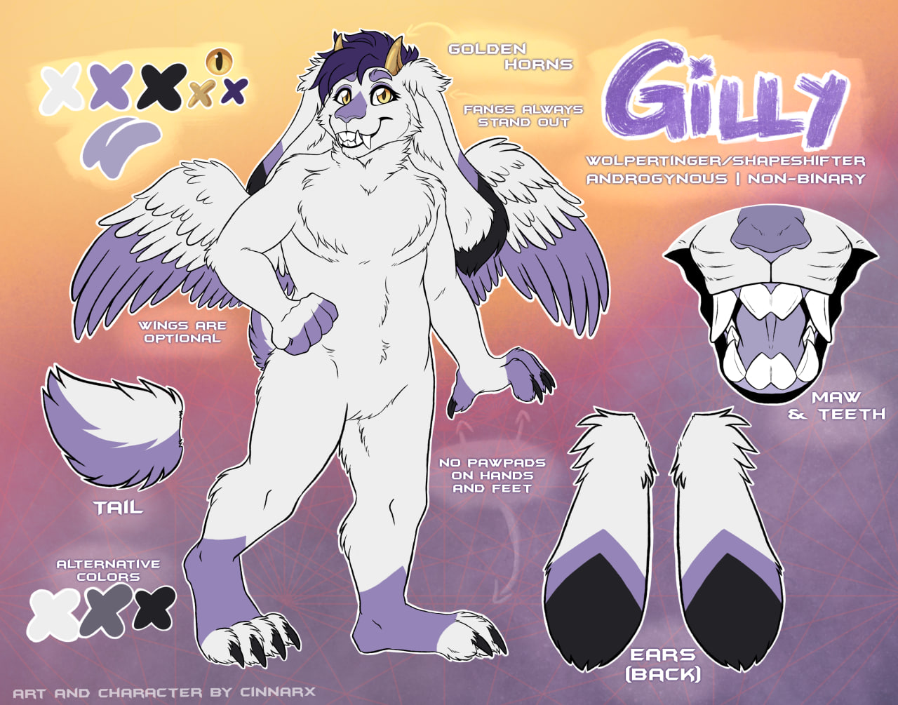 Gilly Reference sheet