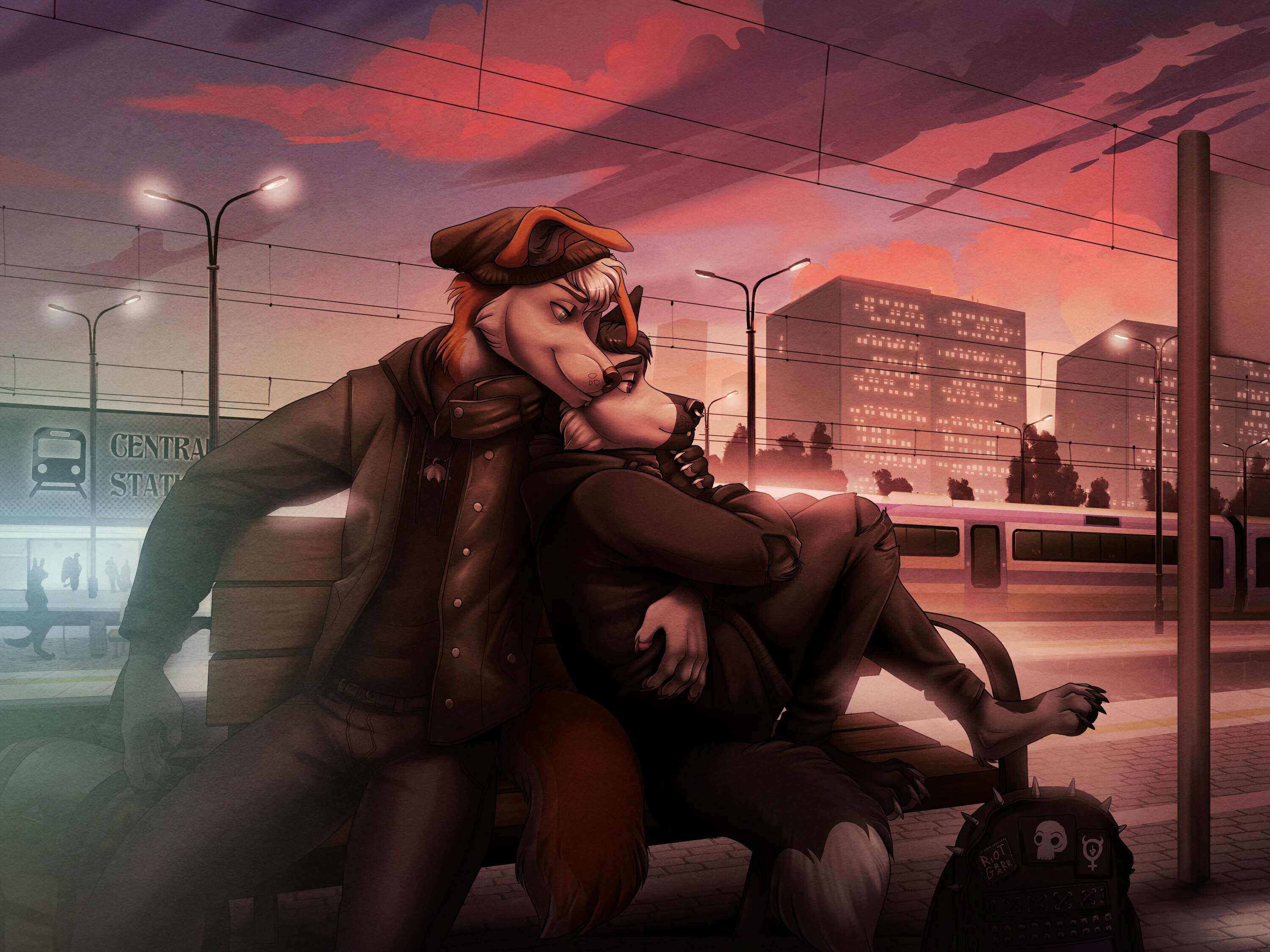 No matter where we are, I feel at home in your arms