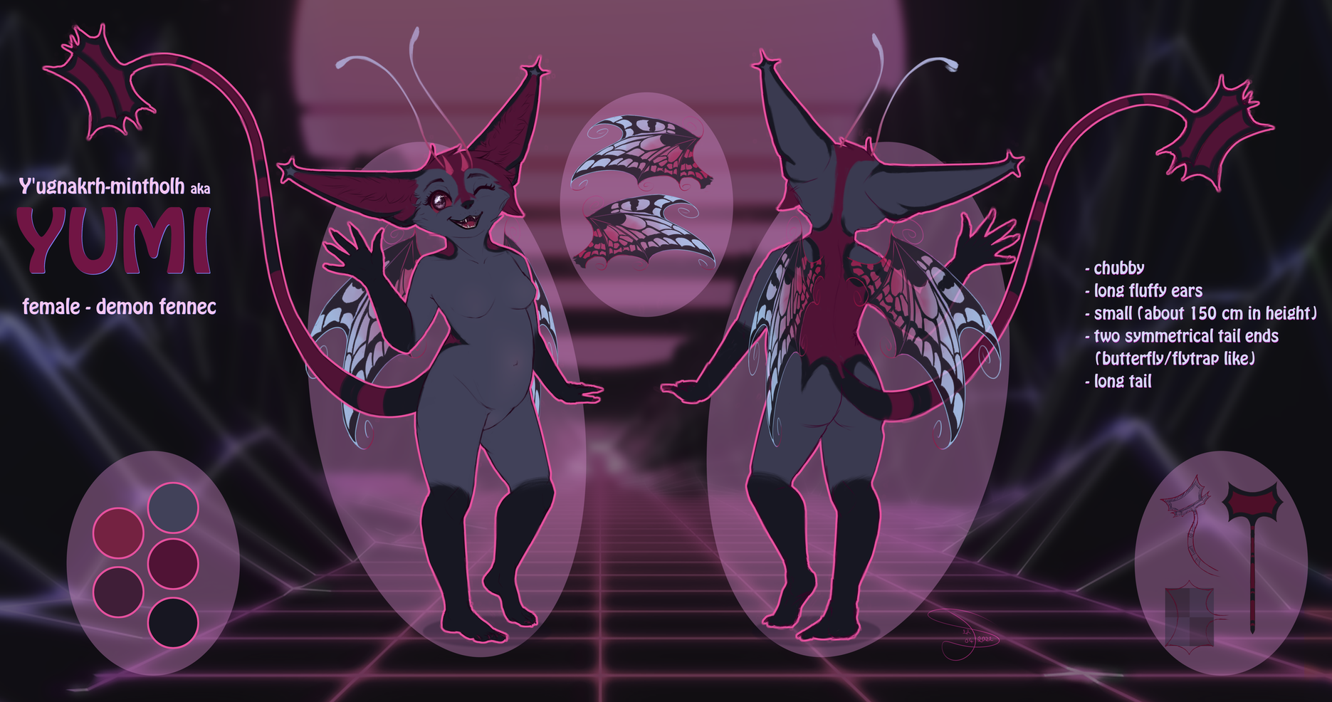 Referenz: Yumi - Anthro - Schmetterling